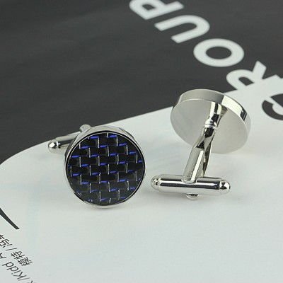 Circle cufflinks